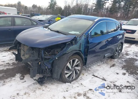 2019 Nissan Murano Sl из США, поврежденный, VIN 5N1AZ2MSXKN103347